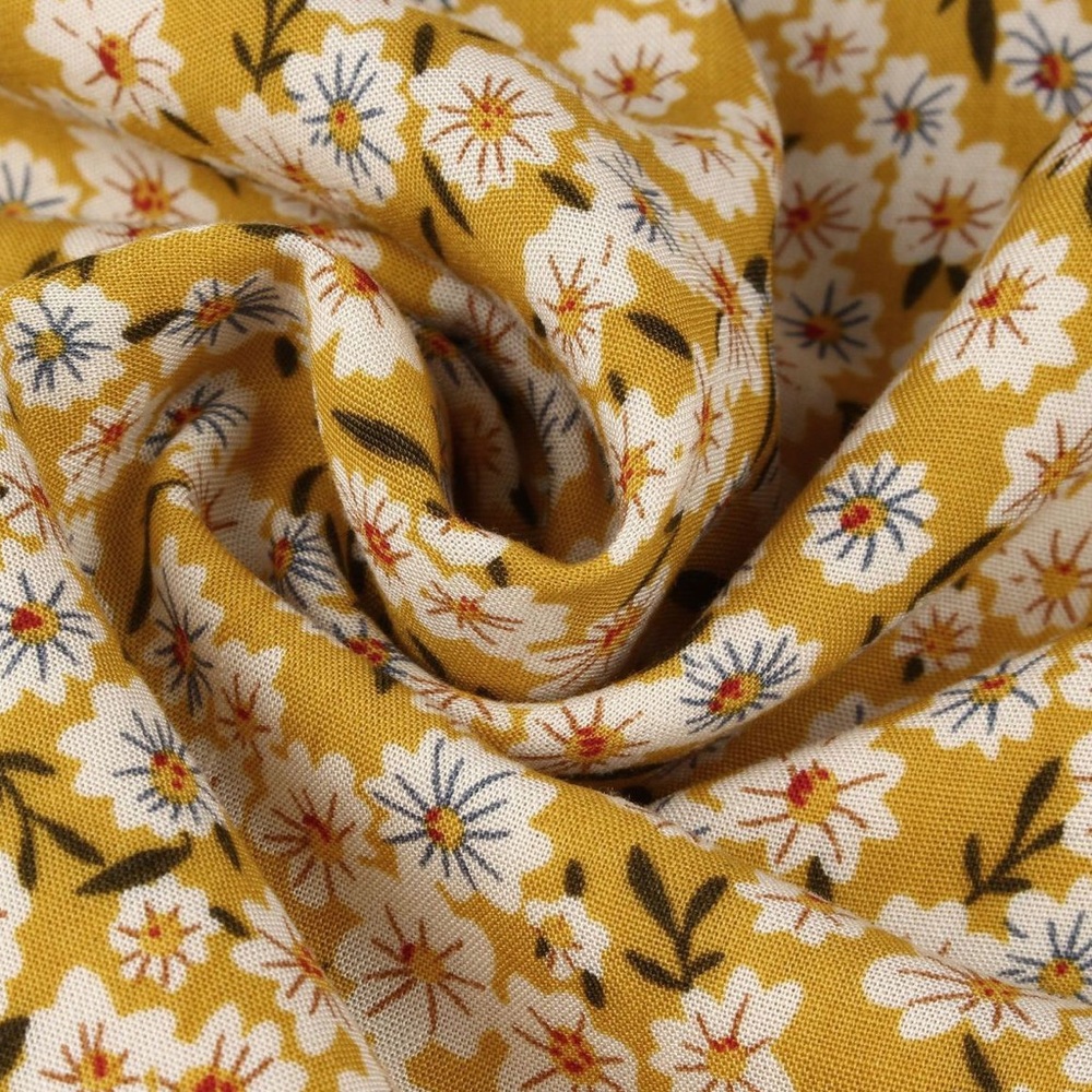🌼🆕Yellow Floral Off The Shoulder Midi Dress - Picture 8 of 8